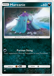 Mareanie Mega Rising Card List