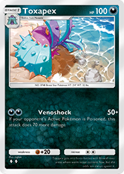 Toxapex Mega Rising Card List