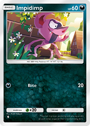 Impidimp Mega Rising Card List