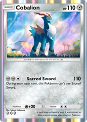 Cobalion Mega Rising Card List