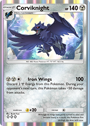 Corviknight Mega Rising Card List