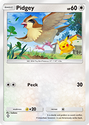 Pidgey Mega Rising Card List