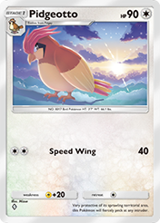 Pidgeotto Mega Rising Card List