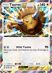 Tauros EX Mega Rising Card List