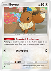 Eevee Mega Rising Card List