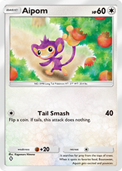 Aipom Mega Rising Card List