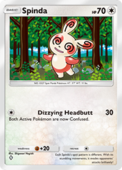 Spinda Mega Rising Card List