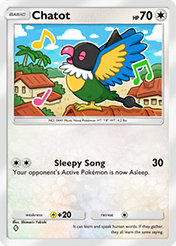Chatot Mega Rising Card List