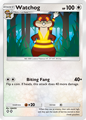 Watchog Mega Rising Card List