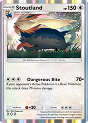 Stoutland Mega Rising Card List