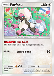 Furfrou Mega Rising Card List