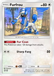 Furfrou Mega Rising Card List