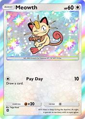 Meowth Mega Rising Card List