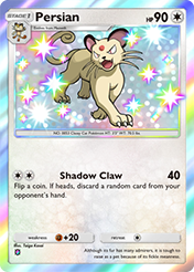 Persian Mega Rising Card List