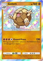 Golem Mega Rising Card List
