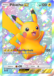 Pikachu EX Mega Rising Card List