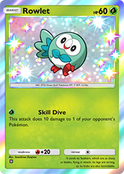 Rowlet Mega Rising Card List