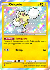 Oricorio Mega Rising Card List