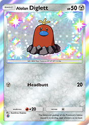 Alolan Diglett Mega Rising Card List