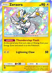 Zeraora Mega Rising Card List