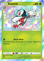Dartrix Mega Rising Card List