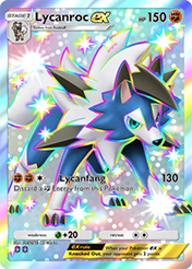 Lycanroc EX Mega Rising Card List