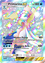 Primarina EX Mega Rising Card List