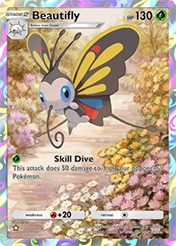 Beautifly Mega Rising Card List