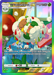 Whimsicott EX Mega Rising Pokemon Pocket Card