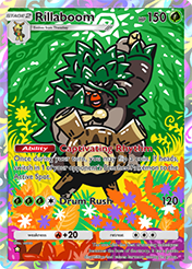 Rillaboom Mega Rising Card List