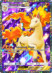 Rapidash EX Mega Rising Card List
