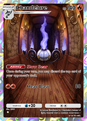 Chandelure Mega Rising Card List