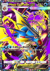 Mega Gyarados EX Mega Rising Card List