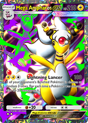Mega Ampharos EX Mega Rising Card List
