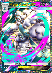Mega Altaria EX Mega Rising Card List