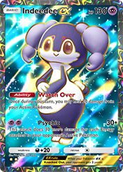 Indeedee EX Mega Rising Card List