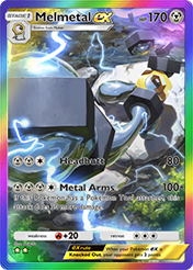 Melmetal EX Mega Rising Card List