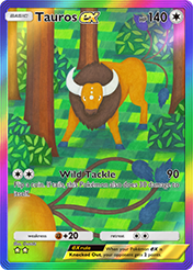 Tauros EX Mega Rising Card List