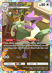 Delcatty Mega Rising Card List