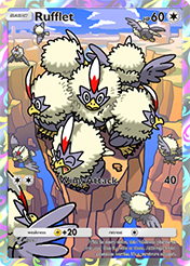 Rufflet Mega Rising Card List