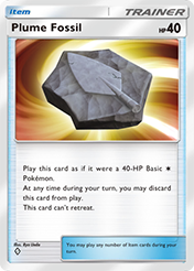 Plume Fossil Mega Rising Card List