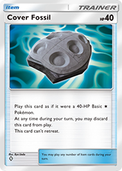 Cover Fossil Mega Rising Card List