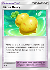 Sitrus Berry Mega Rising Card List