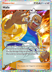Hala Mega Rising Pokemon Pocket Card
