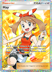 May Mega Rising Pokemon Pocket Card