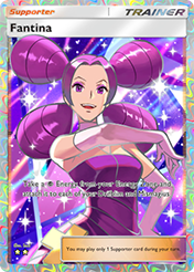 Fantina Mega Rising Pokemon Pocket Card
