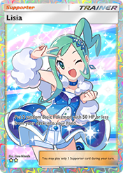 Lisia Mega Rising Pokemon Pocket Card