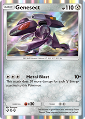 Genesect Crimson Blaze Card List