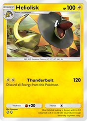 Heliolisk Crimson Blaze Card List