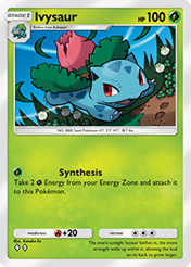 Ivysaur Crimson Blaze Card List